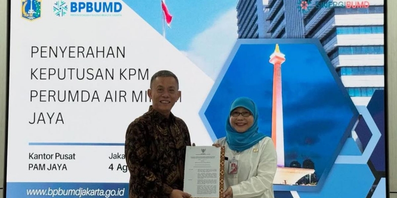 Prasetyo Edi Marsudi Pimpin Dewas PAM Jaya