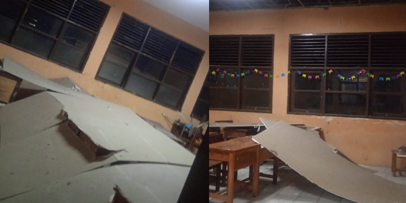 Sejumlah Sekolah dan Fasum di Karawang Rusak akibat Gempa