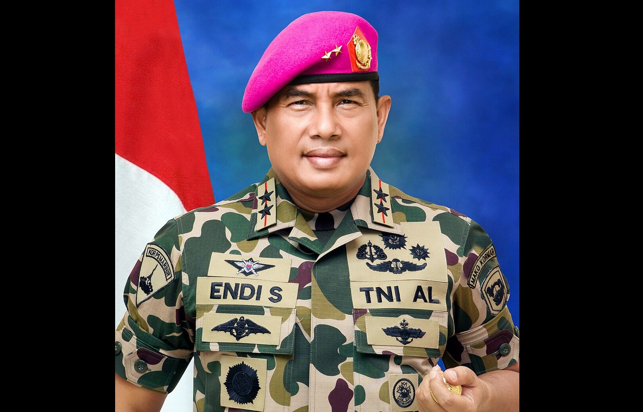 Profil Endi Supardi Panglima Korps Marinir Pertama RI