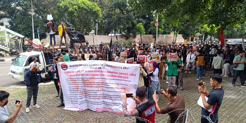 BEM DKJ Desak KPK Usut Aktivitas Tambang PT WKM