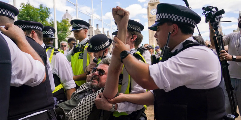 Inggris Tangkap 466 Demonstran Pendukung Palestine Action