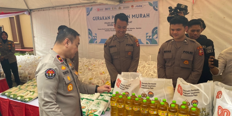 Brigjen Trunoyudo Tawarkan Paket Sembako