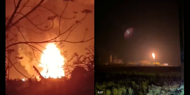 Dikabarkan Ada Korban Luka Bakar Akibat Ledakan Sumur Gas Cikaret Subang