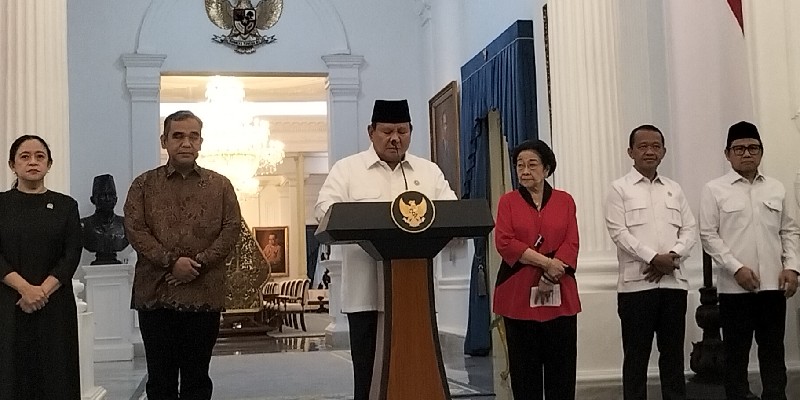 Prabowo: Ketum Partai Sepakat Cabut Tunjangan DPR dan Moratorium Kunker LN