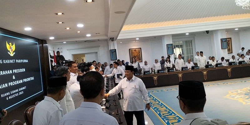 Prabowo: Berkat Transisi Baik dari Jokowi, Produksi Pangan RI Aman