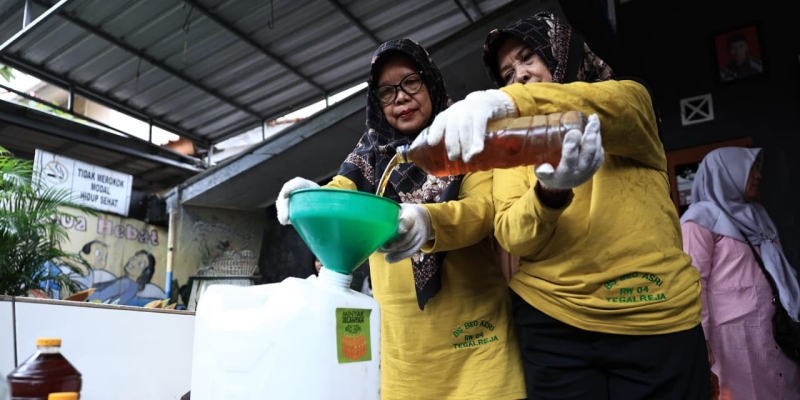 Pertamina Libatkan Bank Sampah Beo Asri Kelola Minyak Jelantah