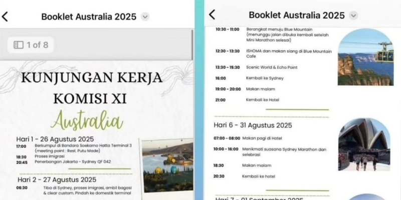 Misbakhun Cs Konyol Sedang Diprotes Rakyat Kunker ke Australia