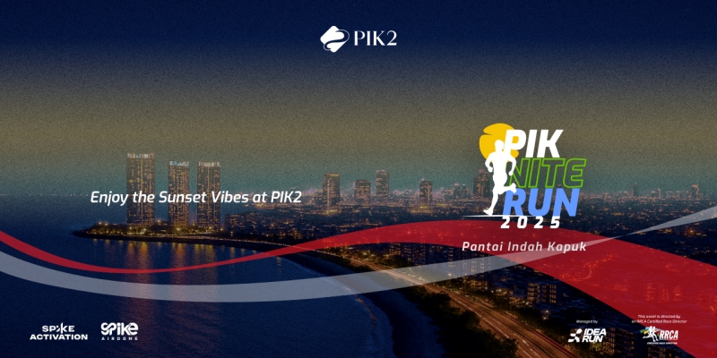 3.200 Peserta Ramaikan PIK Nite Run 2025