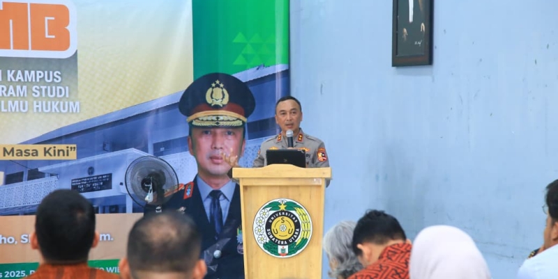 Irjen Sandi Dorong Mahasiswa Jadi Agen Perubahan