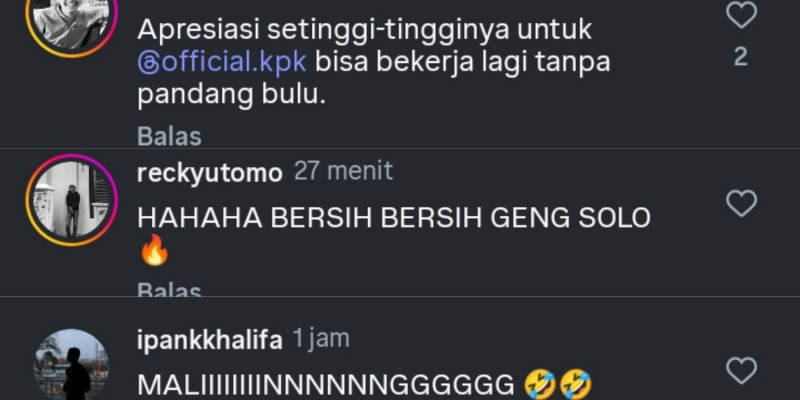 Netizen Serbu Akun Instagram Noel Usai Terjaring OTT