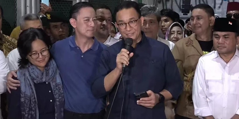 Ini Pesan Anies di Malam Kebebasan Tom Lembong