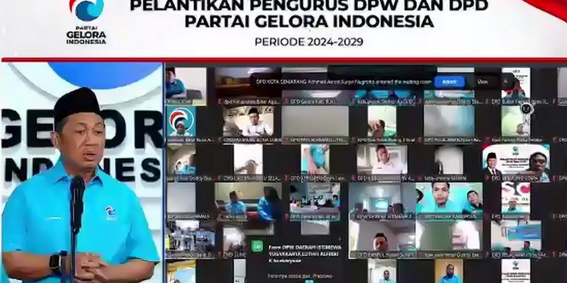 Anis Matta Lantik 34 DPW dan 468 DPD Partai Gelora