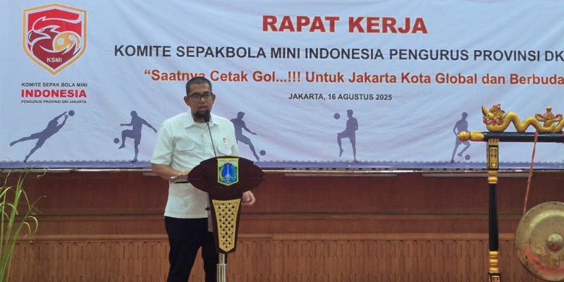 Guruh Tirta: Sepakbola Mini Siap Wujudkan Jakarta jadi Kota Global