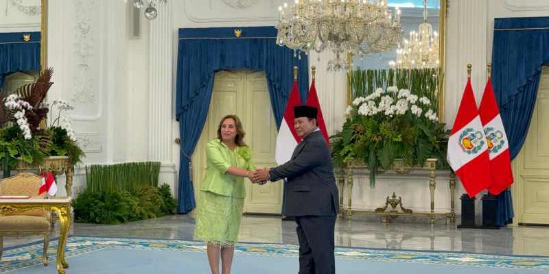 Prabowo Sambut Keberhasilan RI-Peru Teken CEPA Hanya dalam 14 Bulan