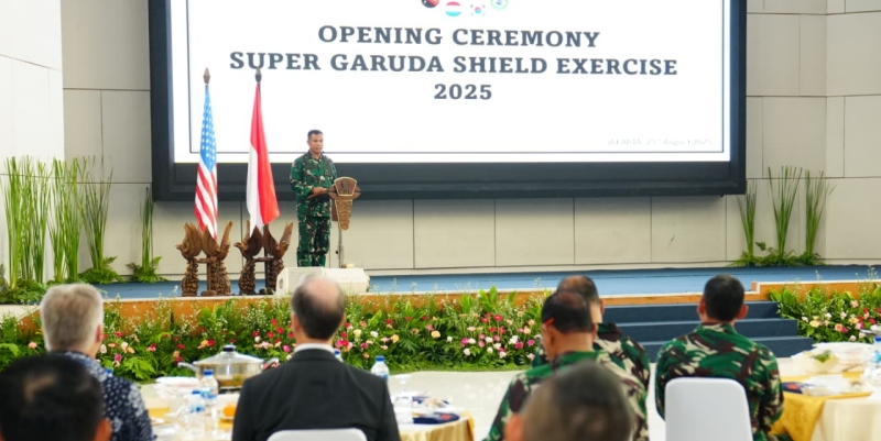 Latgabma Super Garuda Shield 2025 Libatkan Ribuan Prajurit