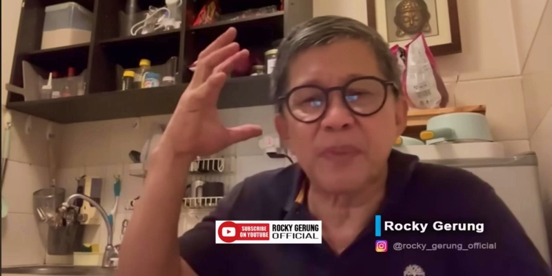 Rocky Gerung: RI Diambang Kerusakan Moral