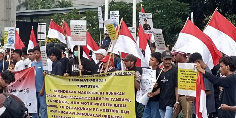 Aktivitas Tambang di Halmahera Timur Rusak Lingkungan