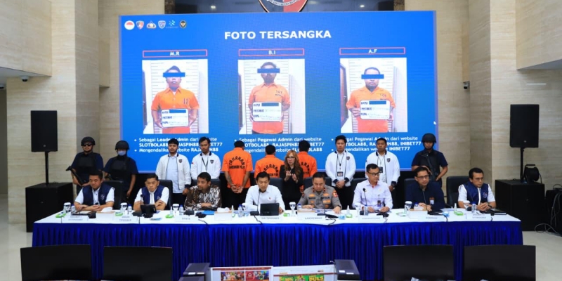 Kronologi Pengungkapan Sindikat Judol Internasional Senilai Rp16,4 Miliar