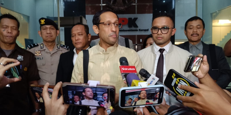 Nadiem Pamit Buru-buru Kembali ke Keluarga Usai Sembilan Jam Diperiksa KPK