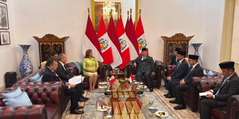 Prabowo Sebut Kunjungan Presiden Peru ke Indonesia Bersejarah