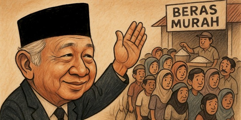 Kinerja Presiden Soeharto Belum Tersaingi