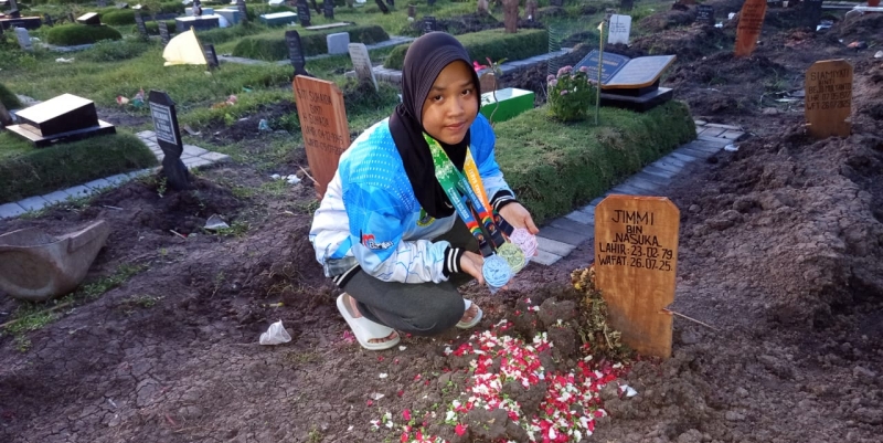 Kisah Jingga, dari Kehilangan Ayah hingga Raih Tiga Medali di Fornas NTB