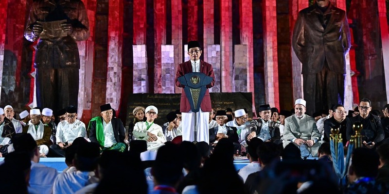 1.500 Umat Lintas Agama Gelar Doa Kebangsaan di Tugu Proklamasi