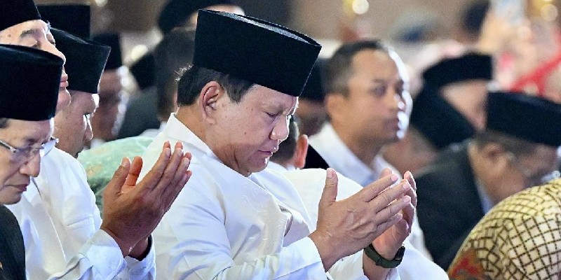 Prabowo Ajak Teladani Akhlak Nabi Muhammad di Peringatan Maulid