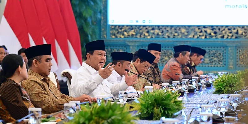 Prabowo Janji Kawal RUU Perampasan Aset Usai Bertemu Tokoh Lintas Agama