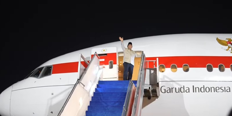 Prabowo Berangkat Lawatan ke Jepang, AS, Kanada, dan Belanda