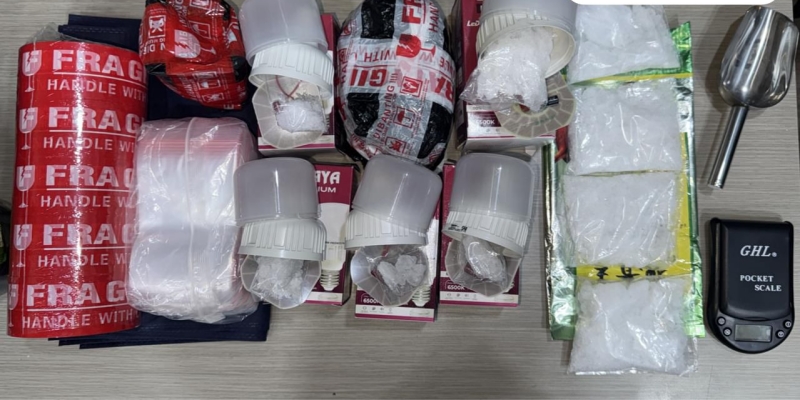 Polisi Tangkap Pemuda di Jagakarsa yang Samarkan Sabu dalam Paket Lampu