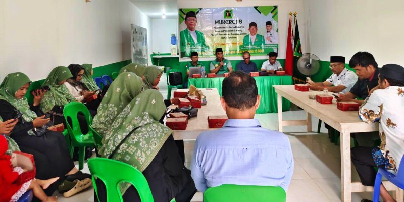 Sempat Panas, Muskercab PPP Lamongan Bulat Dukung Mardiono di Muktamar