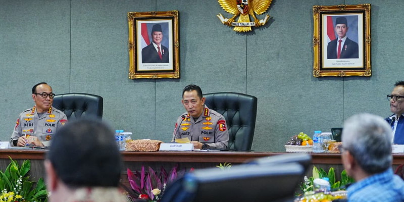 Kapolri Rapat Bareng Pakar hingga Akademisi Bahas Transformasi Polri