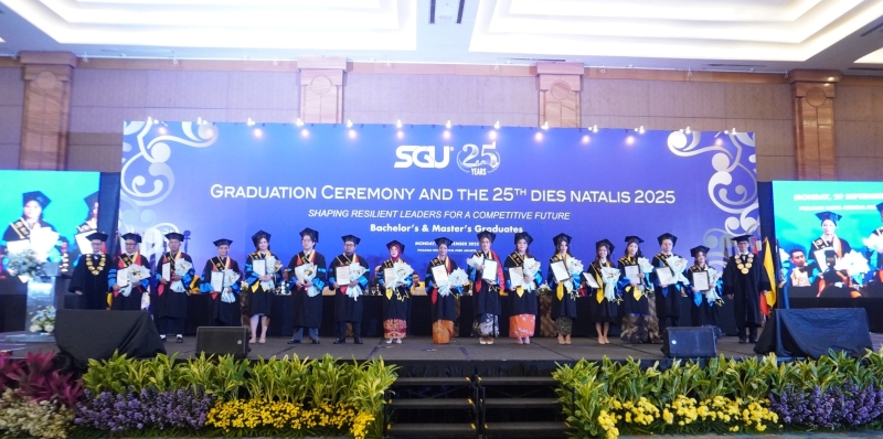 265 Mahasiswa Swiss German University Diwisuda