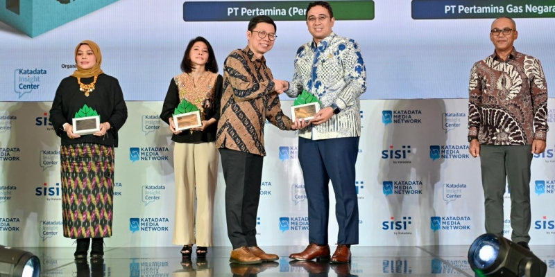 Komitmen Pertamina pada Lingkungan Berbuah Penghargaan ESG Index Awards 2025