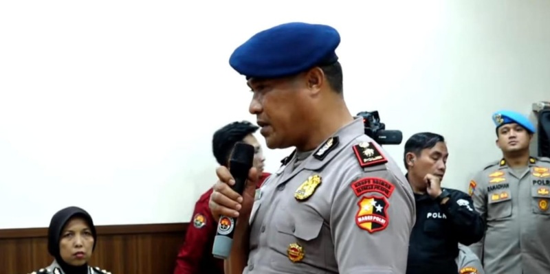 Kompol Cosmas Dipecat Tidak Hormat