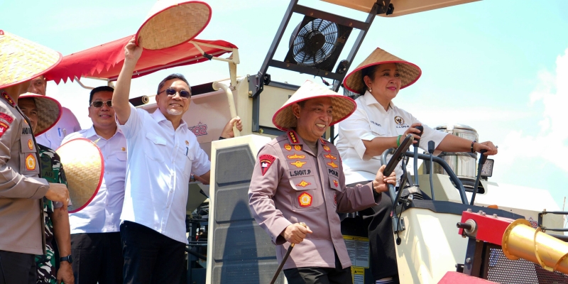 Menko Zulhas: Apresiasi Sigapnya Polri untuk Ketahanan Pangan