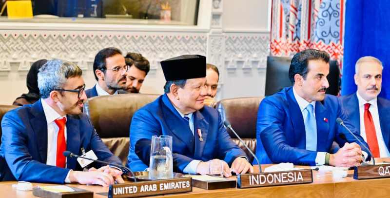 Prabowo Minta Trump Selesaikan Konflik Palestina-Israel
