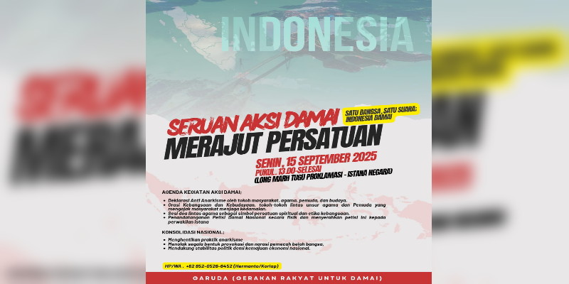 Siang Ini Istana akan Dipadati Massa Aksi Damai