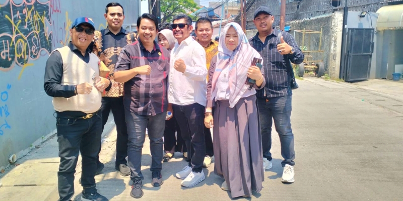 Hakim Cek Langsung ke Lokasi Sengketa Lahan Tegal Alur