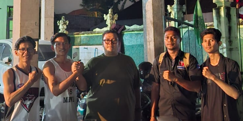 Pemuda Lintas Agama Bali Buka Posko Darurat Banjir