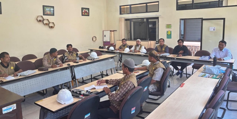 Mantan Napiter Dibekali Pelatihan Sembelih Halal dan Olah Susu