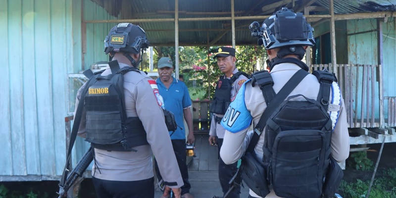 KKB Berulah Lagi Diduga Tembak dan Bakar Rumah Warga di Asmat