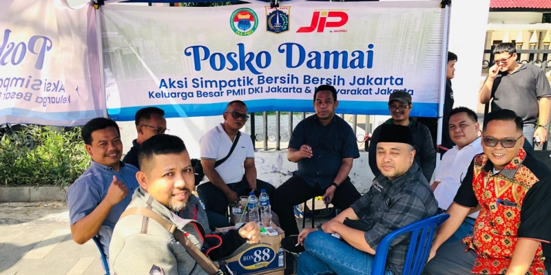 PMII DKI Dirikan Posko Damai, Ajak Masyarakat Jaga Kondusifitas