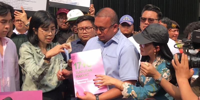 Andre Rosiade Bawa Langsung Tuntutan Influencer ke Pimpinan DPR