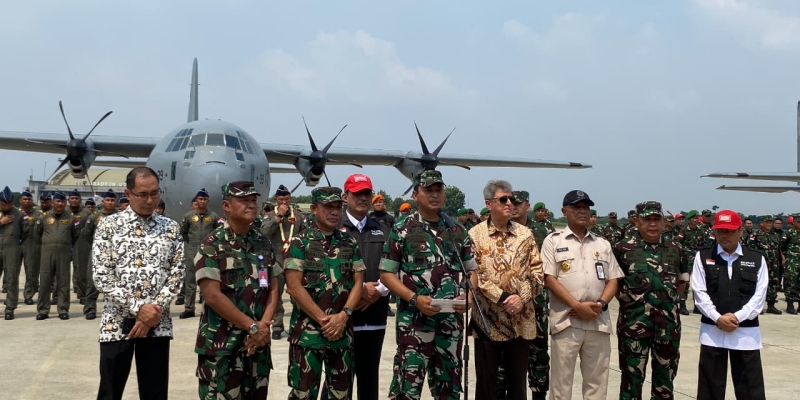 Satgas Garuda Merah Putih II Sukses Salurkan 91,4 Ton Bantuan ke Warga Gaza