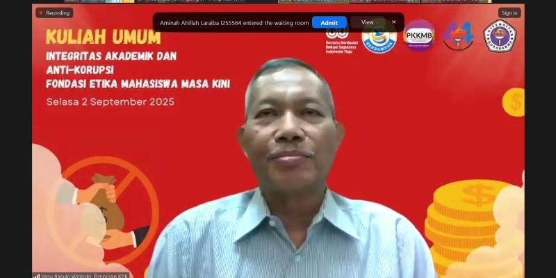 KPK Ajak Mahasiswa Gunadarma Lawan Budaya Korupsi