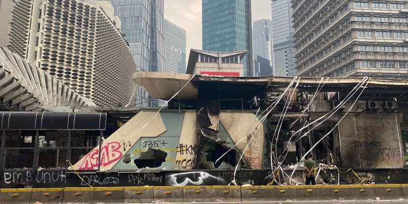 Pakai APBN, Estimasi Pembangunan Ulang Gedung Pemerintahan yang Rusak Capai Rp1,2 Triliun