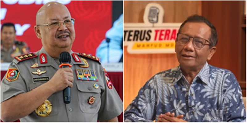 Mahfud MD Disambut Baik Komjen Chryshnanda