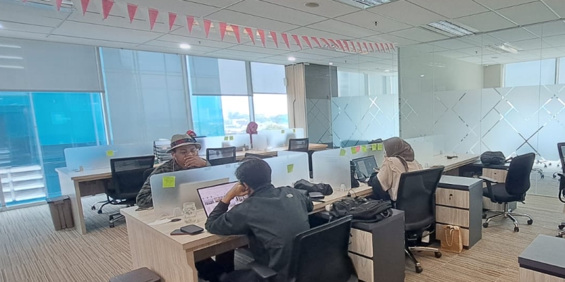 Perusahaan Terdampak Unjuk Rasa Berlakukan WFH